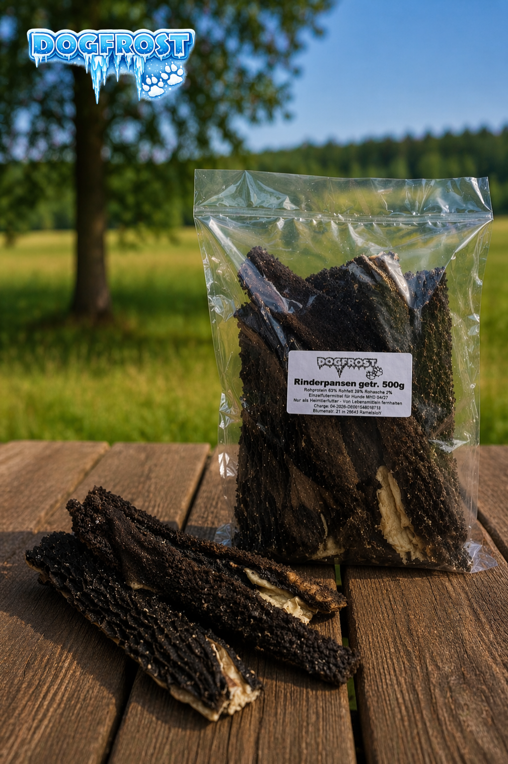 Rinderpansen getrocknet 500g