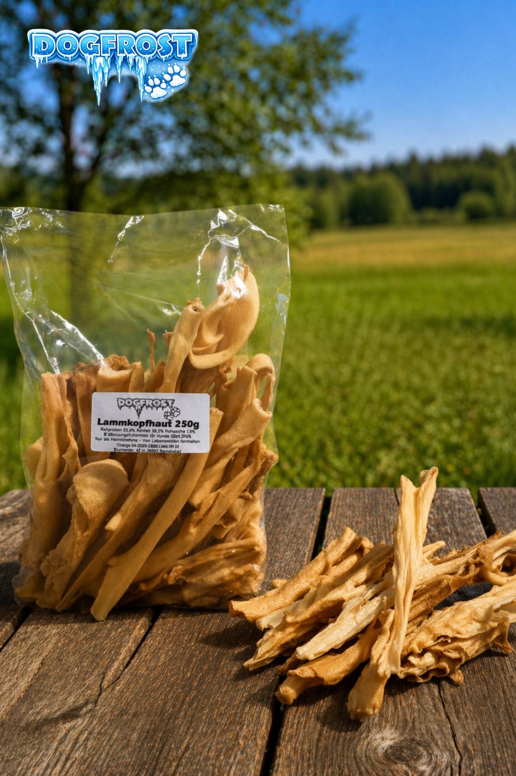 Lammkopfhaut 250g
