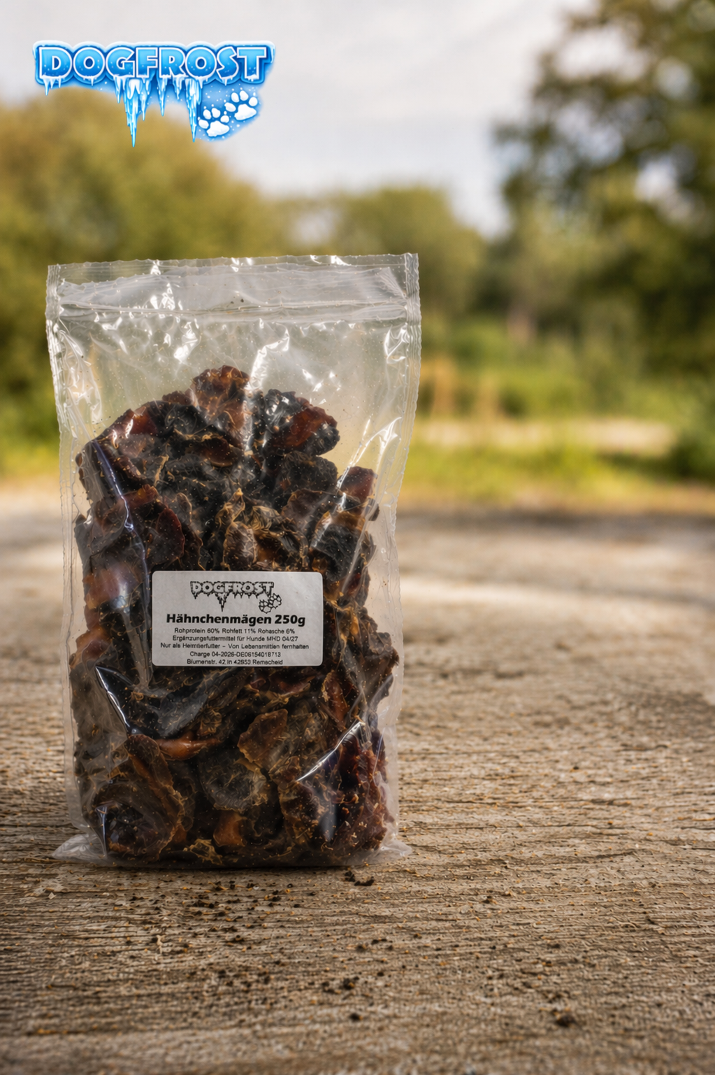 Hähnchenmägen getrocknet 250g