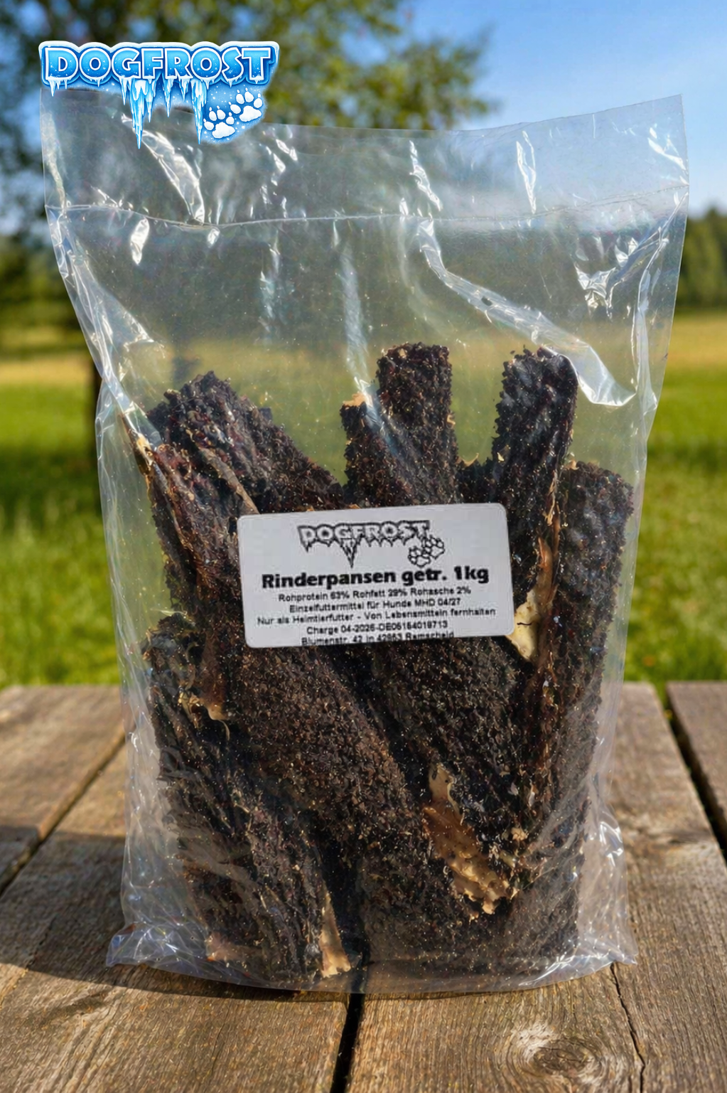 Rinderpansen getrocknet 1000g