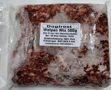 Welpen-Mix fein vom Rind 500g