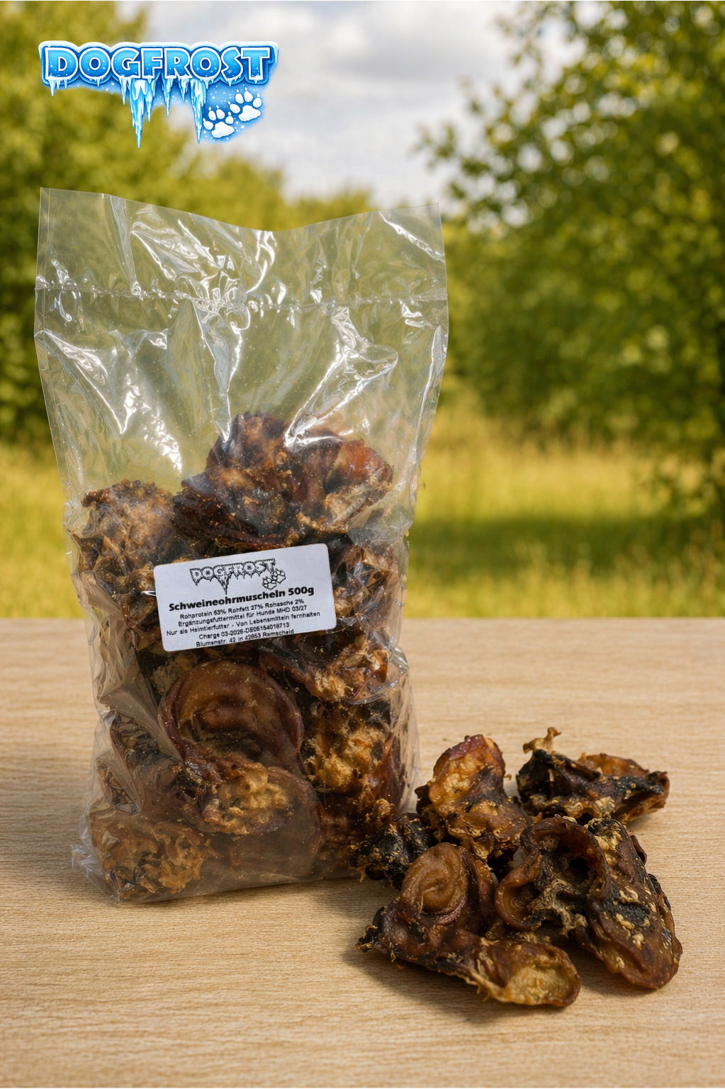Schweineohrmuscheln 500g