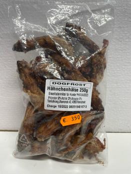 Hähnchenhälse getrocknet 250g