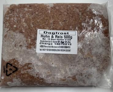 Huhn + Reis gekocht 500g