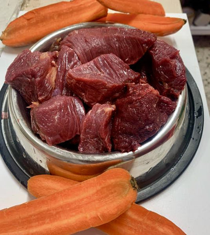 Muskelfleisch vom Pferd 500g